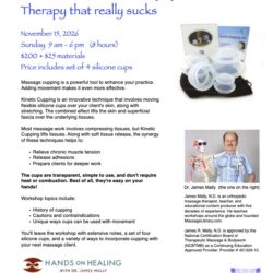 Massage Cupping - Roseville, CA - November 15, 2026